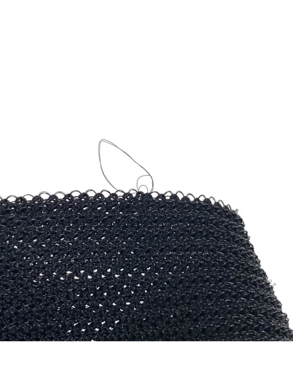 Chanel Dress S Black Sleeveless Wool